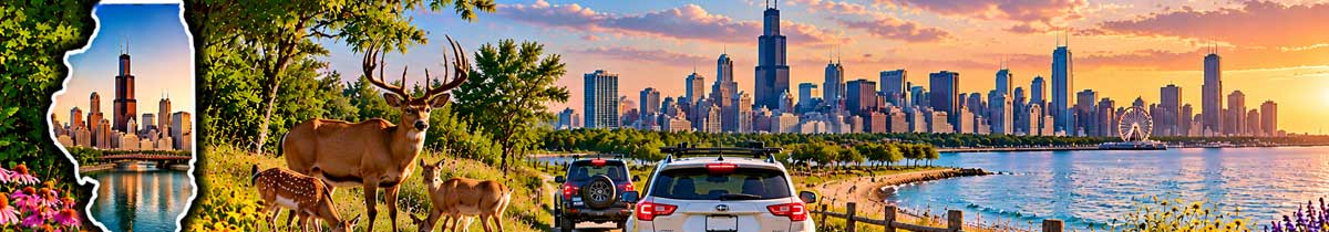 Drive-Thru Safari Wildlife Parks in Illinois