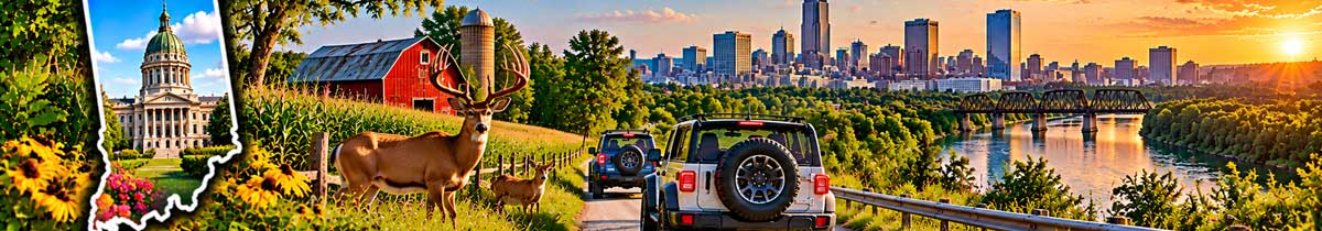 Drive-Thru Safari Wildlife Parks in Indiana