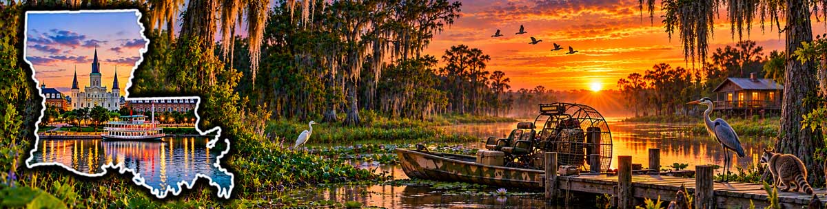 Drive-Thru Safari Wildlife Parks in Louisiana
